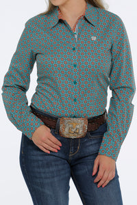 MSW9165024 LADIES BUTTON DOWN