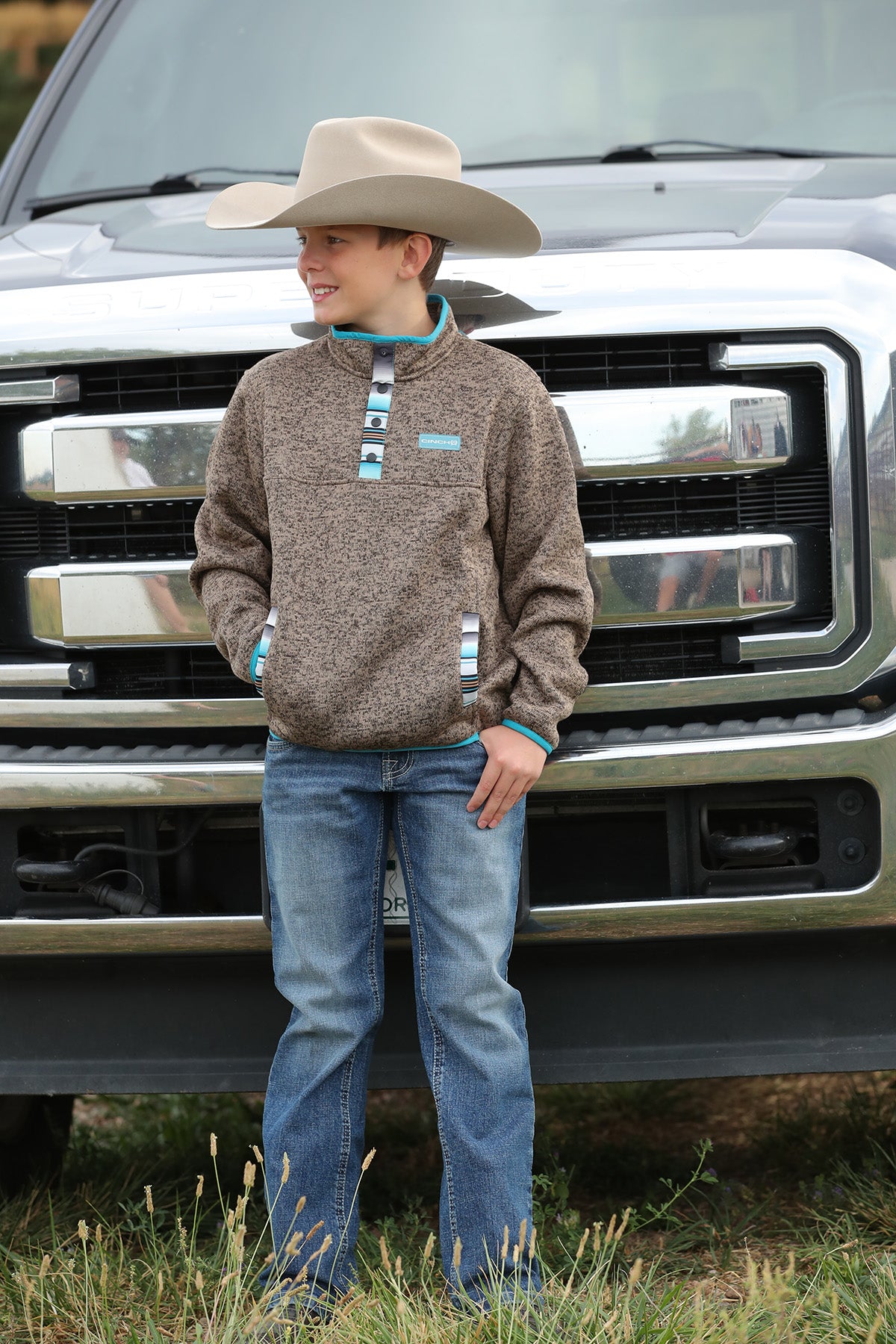 MWK7330003 ~ YOUTH CINCH PULLOVER