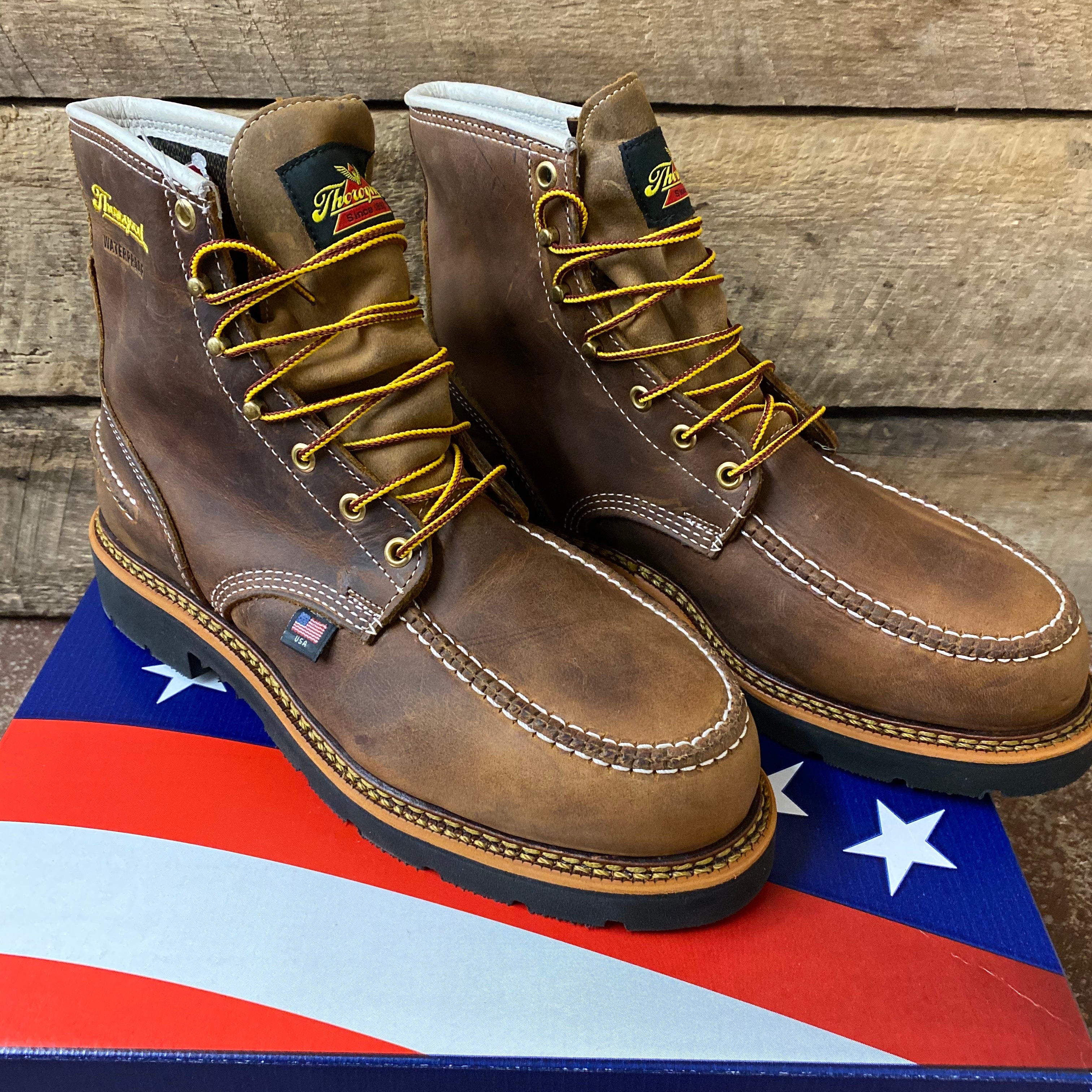 American made waterproof work hot sale boots