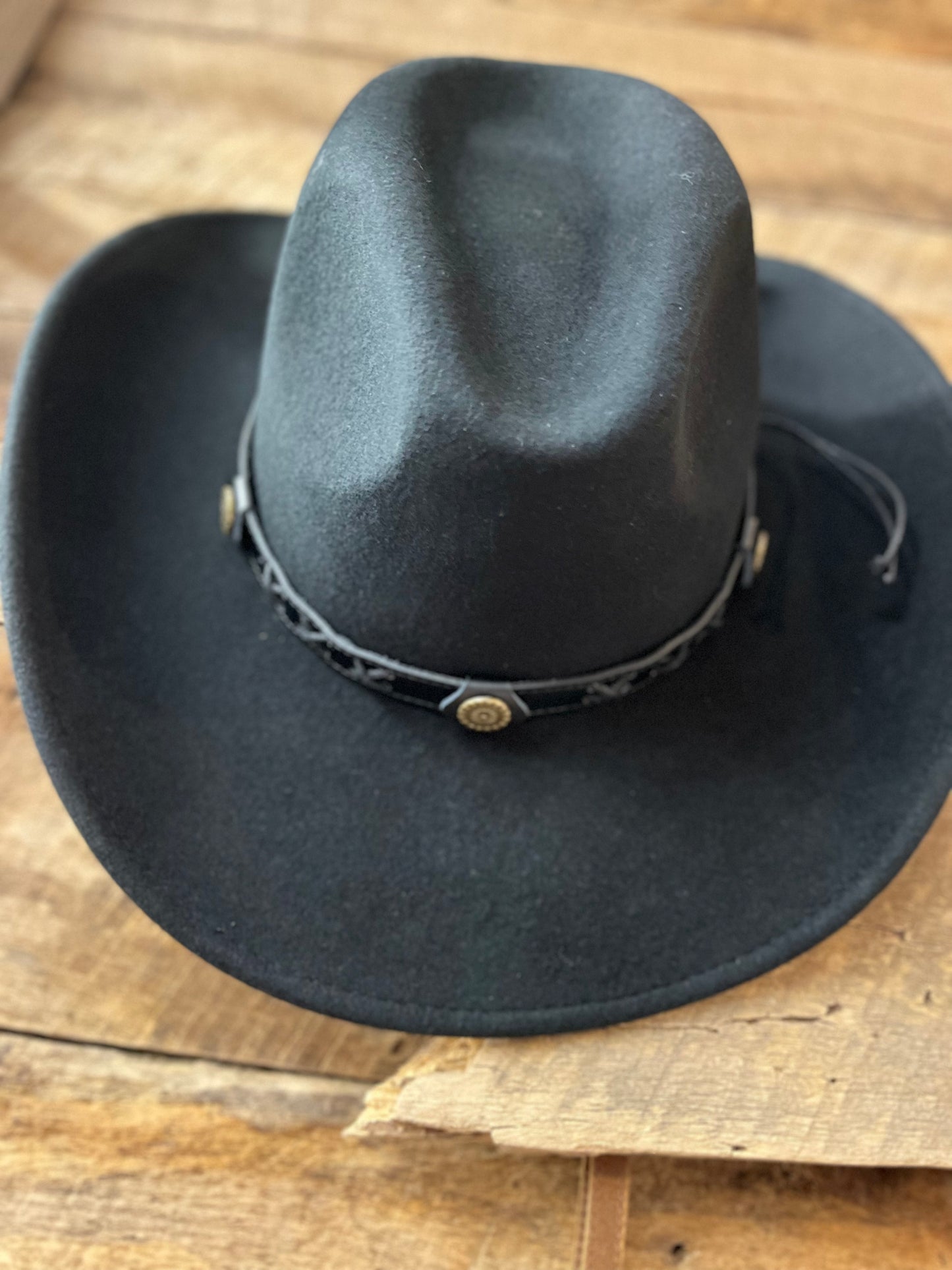 Black Dakota Crushable Hat