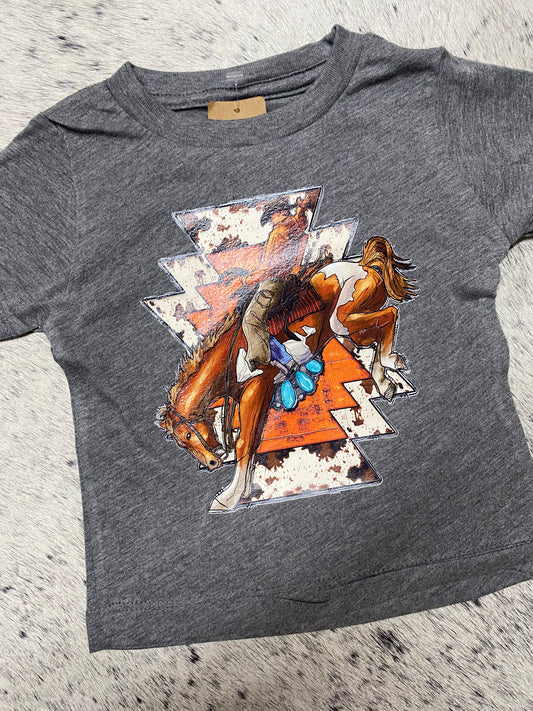 Infant Bronc Riding Cowboy Tee