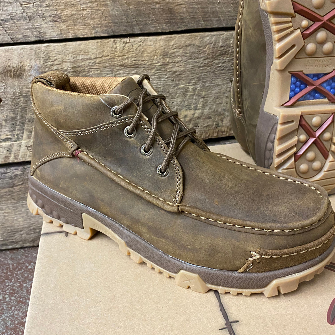 Men's Steel Composite Safety Toe Work Farm Ranch Boots Shoes Footwear